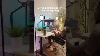 Most asked about item in my setup - 2024 #desksetup #setuptour #gamingsetup #wfh #officespace #viral