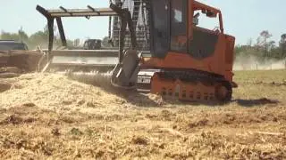 CMI Twister II C175 Mulching video1