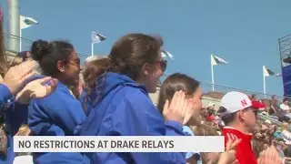 2022 Drake Relays begin without restrictions
