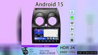 4G WIFI BT RDS Head Unit For Nissan Qashqai 1 J10 2006-2013 Car Radio Android Auto Multimedia Player