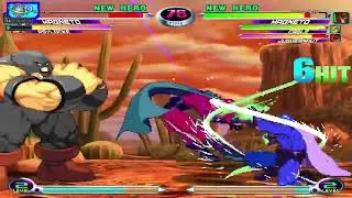 I Picked Magneto and Bullied MSP (MVC2) LOL | Marvel Vs. Capcom 2 Online Matches | Magneto