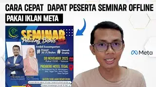 Promote OFFLINE SEMINAR Using Facebook Ads to Get Lots of PARTICIPANTS!