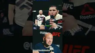 Islam Makhachev Went Crazy 🤯🔥 #shorts #ufc #mma