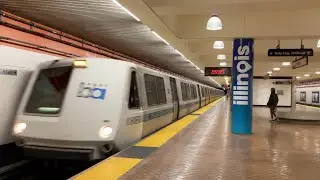 BART Powell Street Station San Francisco California Bay Area Rapid Transit