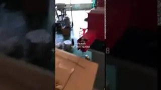 Hot Melt paddle press machine for line gluing
