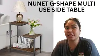 Многофункциональный приставной столик NUNET G-образной формы. Посмотрите! #NUNET