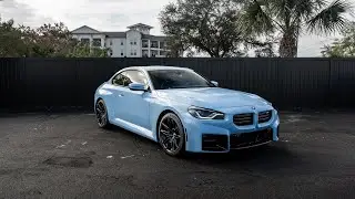 2024 BMW M2 6-Speed | Zandvoort Blue over Black #walkaround