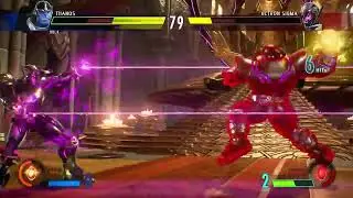Hulk & Thanos vs Ultron Sigma - Marvel vs Capcom Infinite Arcade Gameplay