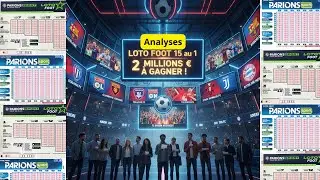 💸💸Lotofoot 15 à 2 000 000 € ! Mes Analyses & Pronos sur les 15 rencontres💼📊