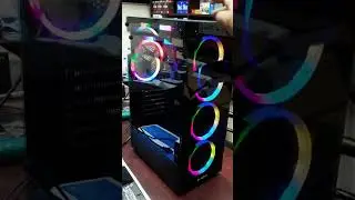 RGB Latest Gaming Casing Computer Build