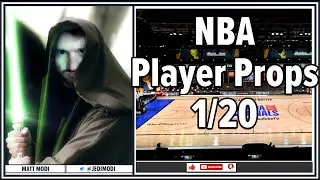 Tuesday's Best NBA Player Prop Picks Today [1/20/2026] | The Splash Zone