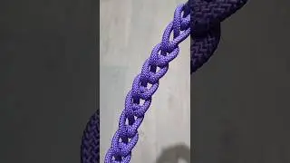 How to Tie a Chain Sinnet #shorts #tutorial #knot