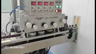 Automatic cough syrup bottle filling line