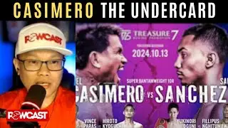 Casimero vs. Sanchez the official fight card is interesting #Boxing #Powcast