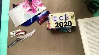 ICAD2020 Day 6 #ICAD #indexcardchallenge #indexcardart #icad2020 #paper #collage #art #papercrafts