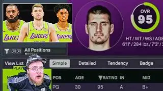 НАБЛЮДАЕМ ЗА ПЕРЕСТРОЙКОЙ «ЛЕЙКЕРС» №1 В NBA 2K26!