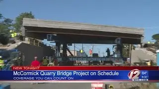 McCormick Quarry Bridge Project on Schedule