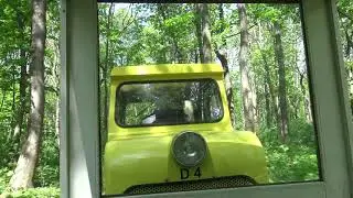 VIENNA JOURNEY ON A NARROW GAUGE RAILWAY IN AUSTRIA AT LILIPUTBAHN RAILWAY VIENNA