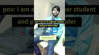 And you?? comment 😊💯 #stockmarket #trading #engineer