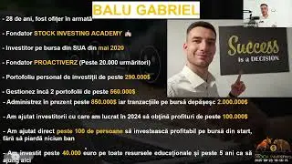 CUM SĂ INVESTEȘTI PROFITABIL PE BURSĂ 400$ LUNAR CA SĂ TE ELIBEREZI FINANCIAR