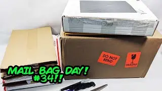 Mail Bag Day Comic Book Haul and Unboxing #34!!