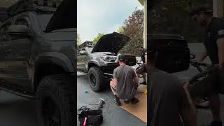 @TrueNorthFabrications 3rd Gen HYBRID Front Bumper Install! #shorts #trailco #toyota #tacoma