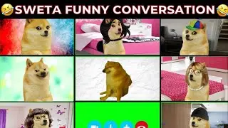 sweta meme | SHWETA FUNNY FULL CONVERSATION | SHWETA ZOOM CALL CONVERSATION | SHWETA ZOOM CALLMEME