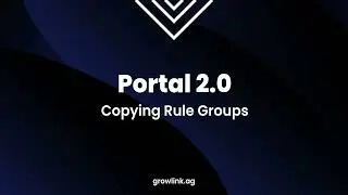 Portal 2.0: Copying Rule Groups