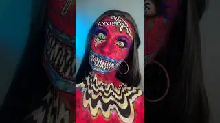 Emotions as Makeup: Anxiety #beauty #anxiety #emotions #professionalmakeup #makeupaddict