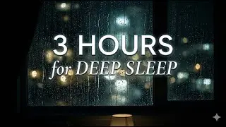 Heavy Rain Sounds for Deep Sleep, Meditation & Relaxation - 3 Hours