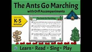 Orff Activities and Songs for the Elementary Music Classroom - Ants Go Marching