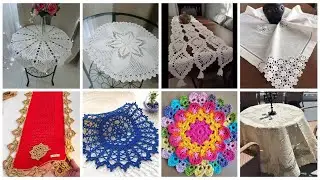 So Amazing and so Beautiful Crochet Tablecloth/Table Runners 🌹🌹🌹#tablerunners