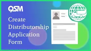 How to create an online Distributor Form