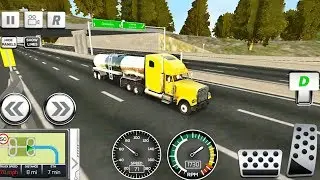 Truck Simulator America 2 - Freightliner w/ Semi Trailer - Android Gameplay FHD