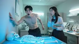 The CEO accidentally touches a skeleton&hellip;only to discover his lover is an intern forensic pathologist