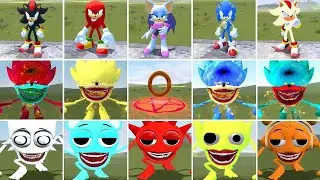 EVERY SHIN SONIC AND SHIN SONIC TAPES HORROR EVOLUTION IN GARRY'S MOD!
