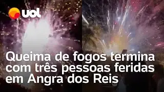 Queima de fogos assusta turistas e termina com tr&ecirc;s pessoas feridas em Angra dos Reis