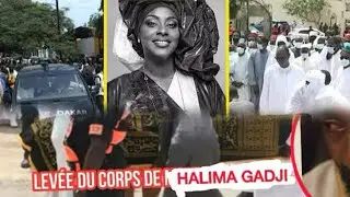 🛑DIRECT: Lev&eacute;e du corps de Halima Gadji ( Mari&egrave;me Dial )