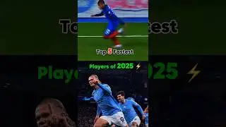 Top 5 Fastest Players of 2025 ⚡🔥