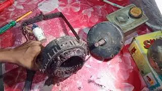 Cooler fan ka old winding connection repair cooler fan motor bush spindle shaft replacement