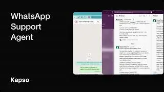 Build an WhatsApp Support Agent with Kapso CLI