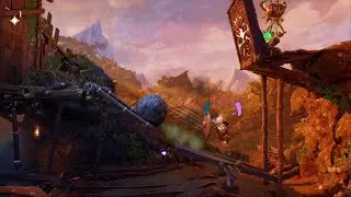 Trine 5: A Clockwork Conspiracy Pontius The knight Puzzle Hard Difficulty - PS5
