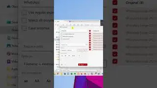 Rename bulk files with a single click
