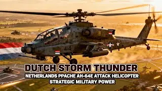 DUTCH STORM THUNDER | Netherlands Apache AH-64E Attack Helicopter