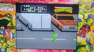 2022 teenage mutant ninja turtles cowabunga collection 1990 NES turtles 2 the arcade game stage 3 -2