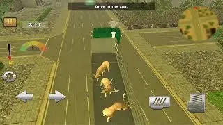 Wild Zoo Animals Transport Truck Simulator Game || Deer Transport Truck Zoo Game || Truck Games 3D