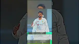 Babar Azam Bowling in Test. #cricket #babarzam #cricketlover #babar #bowling #test
