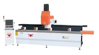 KingSky Machinery--3+1 Axis Double Spindle High Speed CNC Profile Machining Center