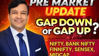 GAP UP/GAP DOWN PRE-MARKET UPDATE SENSEX NIFTY MIDCAP FINNIFTY BANKNIFTY FII DATA FRIDAY 30 JANUARY