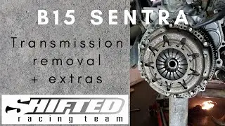 How To B15 Sentra Spec-V Transmission Removal Sorta - Shifted Racing